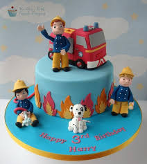 Fireman Sam Friends Cake Fireman Sam Cake Fireman Sam Birthday Cake Fireman Cake