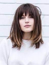 Banga With Lob Medium Length Hair With Bangs Short Hair Styles Medium Length Hair Styles