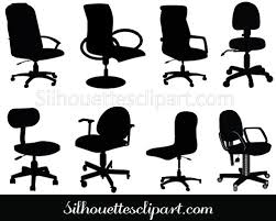 Office Chair Clip Art Pack Download Chair Silhouette Clip Art Silhouette Clip Art Art Pages