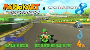 Double dash (perfect save file 100%; Luigi Circuit From Mario Kart Double Dash Mario Kart 8 Mods
