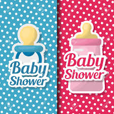 Free shipping on orders over $25 shipped by amazon. Baby Shower Card Banners Girl And Boy Celebration Stripe Pink Royalty Free Cliparts Vectors And Stock Illustration Image 99612499