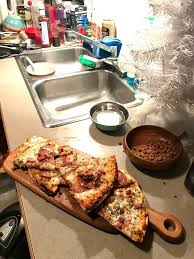 The works, pepperoni, cheese, create your own Sicilian Recipe Crispy Thin Crust Pizza Official Cpk Frozen