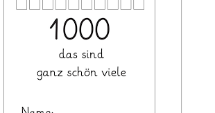 Tausenderbuch zum ausdrucken kostenlos :. Hier Jetzt Zwei Versionen Mit Den Kindern Ein Tausenderbuch Zusammenzukleben Einmal Habe Ich Alle Zahlen E Tausenderbuch Mathematik Lernen Mathematikunterricht