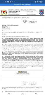 < penerangan lanjut tentang kenapa tidak hadir ke sekolah >. Surat Makluman Pdpr 2021 Untuk Smk Dato Ahmad Lenggong Facebook