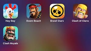 Brawl stars | clash royale. Hay Day Boom Beach Brawl Stars Clash Of Clans Clash Royale Super Cell Youtube