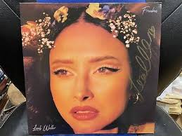 NEW LIMITED EDITION HAND SIGNED LEAH WELLER FREEDOM YELLOW BLACK MARBLE  VINYL