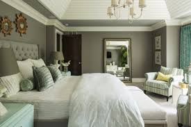 The original ceiling lines were a challenge; 20 Beautiful Master Bedrooms With Chandelier Lighting