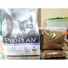 Makanan yang tepat untuk membuat kucing gemuk adalah dengan memberikan royal canin exigent pada kucing. Repack 1kg Proplan Pro Plan Kitten Makanan Anak Kucing Bikin Gemuk Dan Sehat Shopee Indonesia