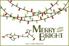 Christmas Lights Vector Graphic Design Resources Business Card Logo Christmas Lights Clipart
