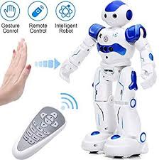 Amazon Com Kingsdragon Robot Toys Rc Robot For Kids Rechargeable Intelligent Programmable Robot With Robots For Kids Remote Control Robots Programmable Robot