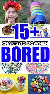 You can do popsicle sticks in a jar, pieces of paper, little stock cards, you could color code the cards for indoor and outdoor activities, you could make two separate jars, the possibilities are endless! 15 Crafts And Activities For What To Do When Your Bored For Kids