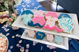 Punch up standard party fare with these fun finger foods. Gender Reveal Party 0262 Medicine Manicures