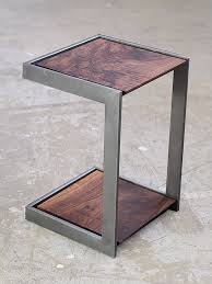 Modern Tv Tray Tables Ideas On Foter Metal End Tables Welded Furniture Metal Furniture