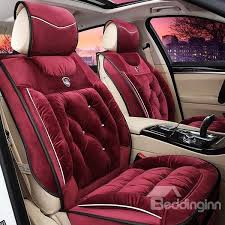 Super Comfortable And Durable Short Plush Designed Universal Fit Car Seat Cover Car Seats Leather Car Seat Covers Carseat Cover