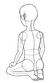 This tutorial shows the sketching and drawing steps from start to finish. Kneeling Back Base By Coppy Cat On Deviantart