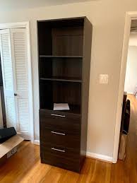 Stellar Home Furniture Storage Unit With Drawers Espresso Brown In 2020 Storage Furniture Furniture Tall Cabinet Storage
