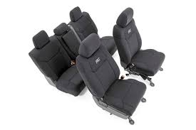 Not only do they protect the seats from stains, harsh sunlight, and damage caused by abrasive materials, but they also. Toyota Neoprene Front Rear Seat Covers Black 14 20 Tundra Rough Country