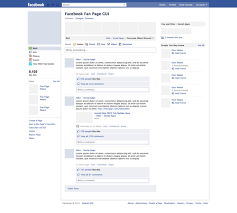 Download A Free Facebook Fan Page Gui Psd Smashing Magazine Website Mockup Facebook Templates Facebook Fan Page
