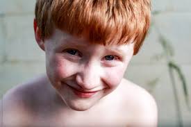 Young Redheaded Boy With Freckles Looking At Camera" by Stocksy Contributor  "J Danielle Wehunt"