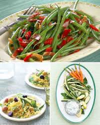 Haricot Vert Salad Recipe Haricot Verts Recipe Picnic Side Dishes Stuffed Peppers
