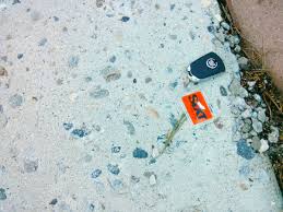 Any paint that can be applied to concrete can be applied to patch & repair. How To Repair A Crumbling Concrete Sidewalk The Washington Post