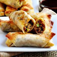 You Don T Need To Get Out Your Deep Fryer To Have Crispy And Delicious Egg Rolls These Pork And Vegetable Crispy Baked Egg Roll Recipes Egg Roll Recipes Food