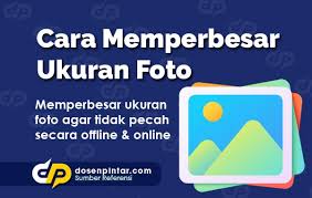 Apr 20, 2021 · memperbesar ukuran jpg. Cara Memperbesar Ukuran Foto Dosenpintar Com