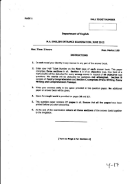 Previous Year Question Papers Of Ma English Entrance Exam Of University Of Hyderabad 2018 Previous Year Question Paper Question Paper This Or That Questions