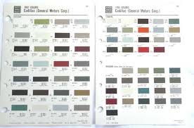Sell 1981 Cadillac Martin Senour Color Paint Chip Chart All