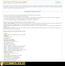An update pack is available. K Lite Codec Pack Gamebanana Modding Tools