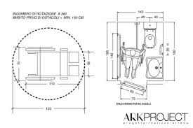 Nov 23, 2020 · le dimensioni minime del bagno sono quindi definite sia in termini di misure minime per le superfici, che in termini di altezza, che per quanto riguarda la presenza e le dimensioni dei rapporti aeroilluminanti, e quindi di finestre e porte finestre, rapporti che valgono in particolare nel caso della definizione delle dimensioni dei bagni pubblici, cioè di quelli che si trovano in locali commerciali. Normativa Bagno Per Diversamente Abili Esempi Pratici Arkproject