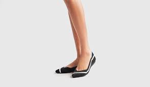 Black And White Pointed Toe Flats Rothy S Flats Black White Line Pointed Toe Flats Clothing And Shoes Black Flats