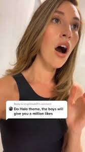 This woman's skills at the halo theme tune is next level 🔥, Singer