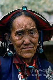 Dolpo Woman in Traditonal Dress