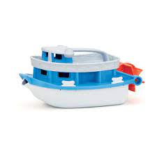 Damit wird das badezimmer zu einem echten spielplatz und die lästige pflicht zu einer hellen freude! Boot Mit Wasserrad Fur Die Badewanne Weiss Green Toys Spiele Und