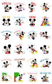Mickey Mouse Springs To Life In This Animated Sticker Set Together With Energetic Captions To Cheer Up You Mickey Mouse Stickers Mickey Mouse Art Mickey Mouse
