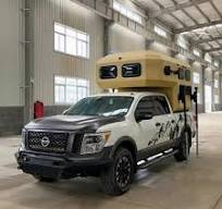 China Factory Fiberglass Pickup Camper Truck Pickup Camper