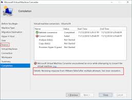 The virtual machines do not fail over to a secondary site. How To Convert Vmware Vm To Hyper V Complete Walkthrough