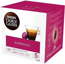 Find your cheap dolce gusto coffee machines. Nescafe Dolce Gusto Espresso 16 Capsules 48 Servings Pack Of 3 Total 48 Capsules Amazon Co Uk Grocery