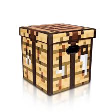 A crafting table is a utility block that allows the player to craft a variety of blocks and items. Minecraft Crafting Table Storage Bin Cube Organizer With Lid 15 Inches Walmart Com