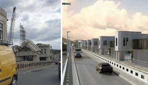The new structure permitted the replacement of several locks and to stabilize the course of the meuse. Le Barrage De Monsin Est En Train D Etre Partiellement Demoli Pour Changer Radicalement