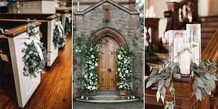Browsing wedding venues is among the very first steps of planning your big day. 12 Elegant Church Wedding Decoration Ideas For 2021 Emmalovesweddings