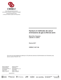 Pdf Facteurs Et Methodes De Calcul D Emissions De Gaz A Effet De Serre Facteurs Et Methodes De Calcul D Emissions De Gaz A Effet De Serre