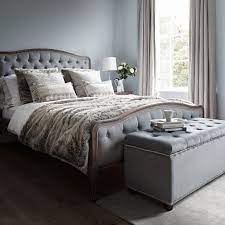For example, a king size bed may measure (in width by length) some uk retailers may have a queen size which refers to one of the above standard sizes, but there is inconsistency around which size specifically, with both the small double and super king being prevalent. Chantal Bed King Size Grey Linen Grey Bedroom Furniture Sets Bed Linens Luxury Bedroom Furniture Sets