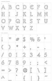 Liberty Hollow A Free All Capital Letter Outline Font With Punctuations And Numerals Lettering Fonts Typography Alphabet Outline Fonts