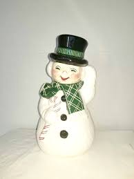 The fraternity completed jan's frosty the snowman by placing a black silk hat on her head and sticking a corncob pipe in her mouth. Vintage Snowman Statuefrosty The Snowmanvintage Etsy Vintage Christmas Cute Snowman Frosty The Snowmen