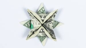 Easy money origami star folding instructions on how to make an origami christmas star out of dollar bills. Dollar Origami Star Christmas Origami Diy Youtube
