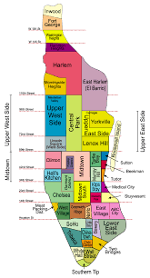 Los Barrios De Manhattan Guia Completa Con Mapas E Ideas Mapa De Manhattan Manhattan Nueva York Viaje A Nueva York