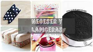 Ideas Para Neceser O Lapiceras Manualidades