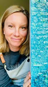 This has been one of the smoothest mosaic processes I’ve experienced—each  glass piece falling perfectly into place, forming a beautiful andamento.  Final result coming soon. , #mosaic #contemporaryart ...